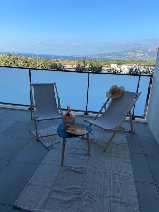 Exceptionnelle Vue Mer Calvi - Piscine - T2 Екстер'єр фото