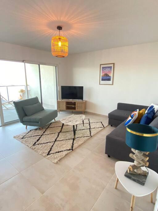 Exceptionnelle Vue Mer Calvi - Piscine - T2 Екстер'єр фото